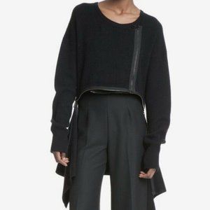 TRACY REESE BLACK HEAVY CARDIGAN SIZE SMALL